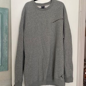 Nike Air Jordan Sweatshirt 4XLT, Grey , Like New